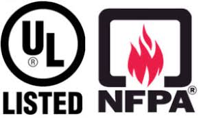 NFPA & UL Listed Compliances